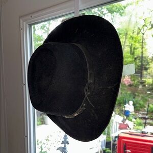 Harley Davison Black Wide-Brim Hat